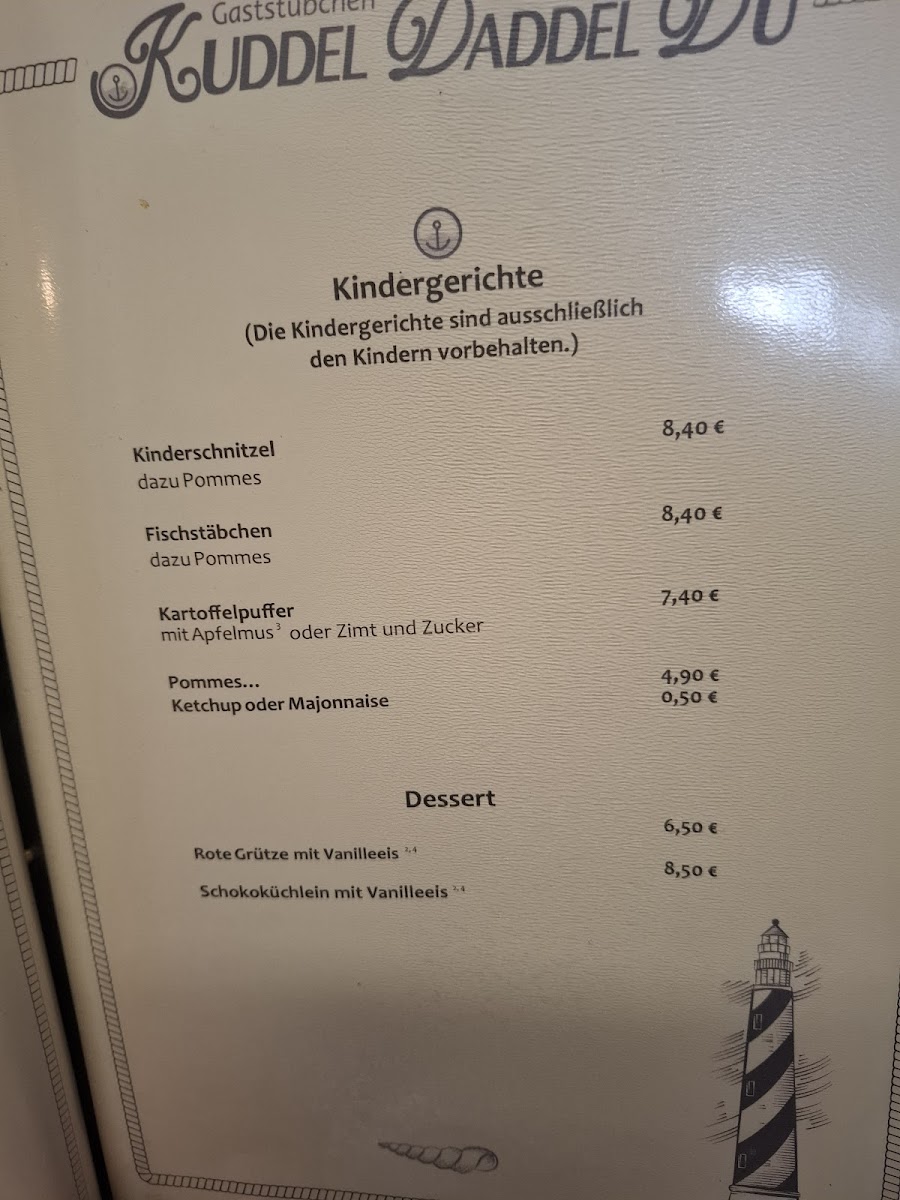 Menu Gaststubchen Kuddel-Daddel-Du-10