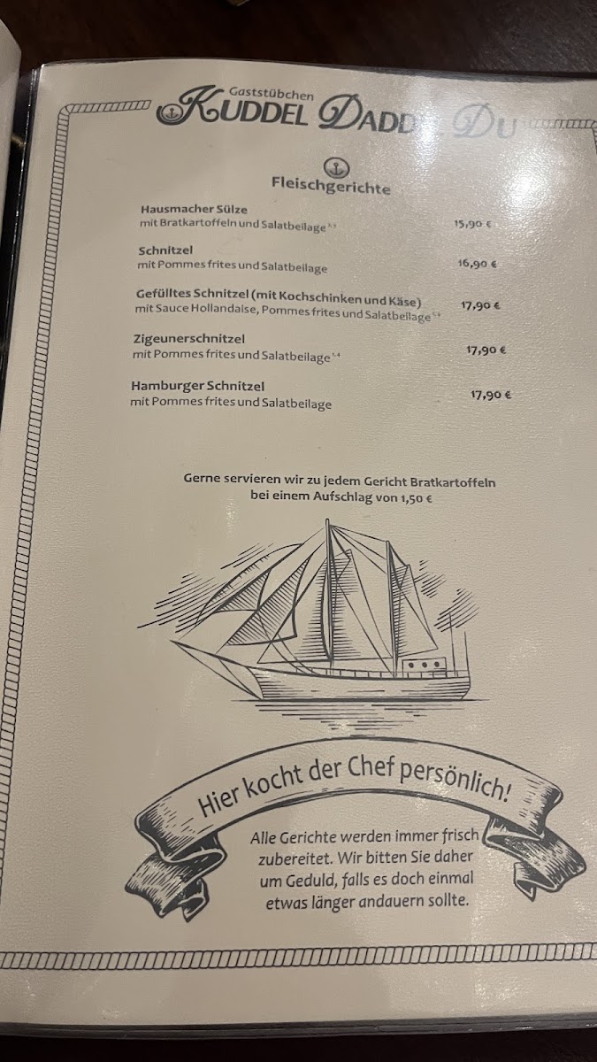Menu Gaststubchen Kuddel-Daddel-Du-8